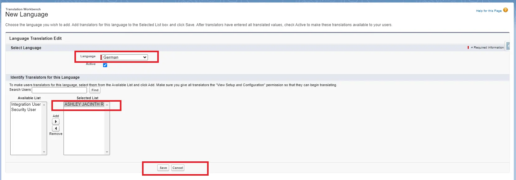 Translation Workbench