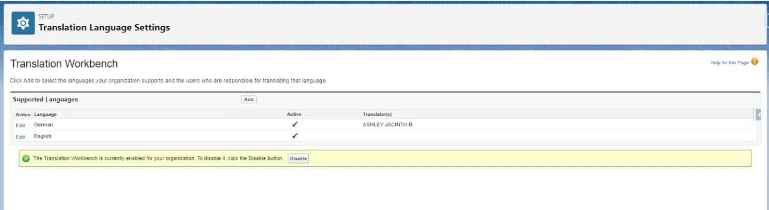 Translation Workbench