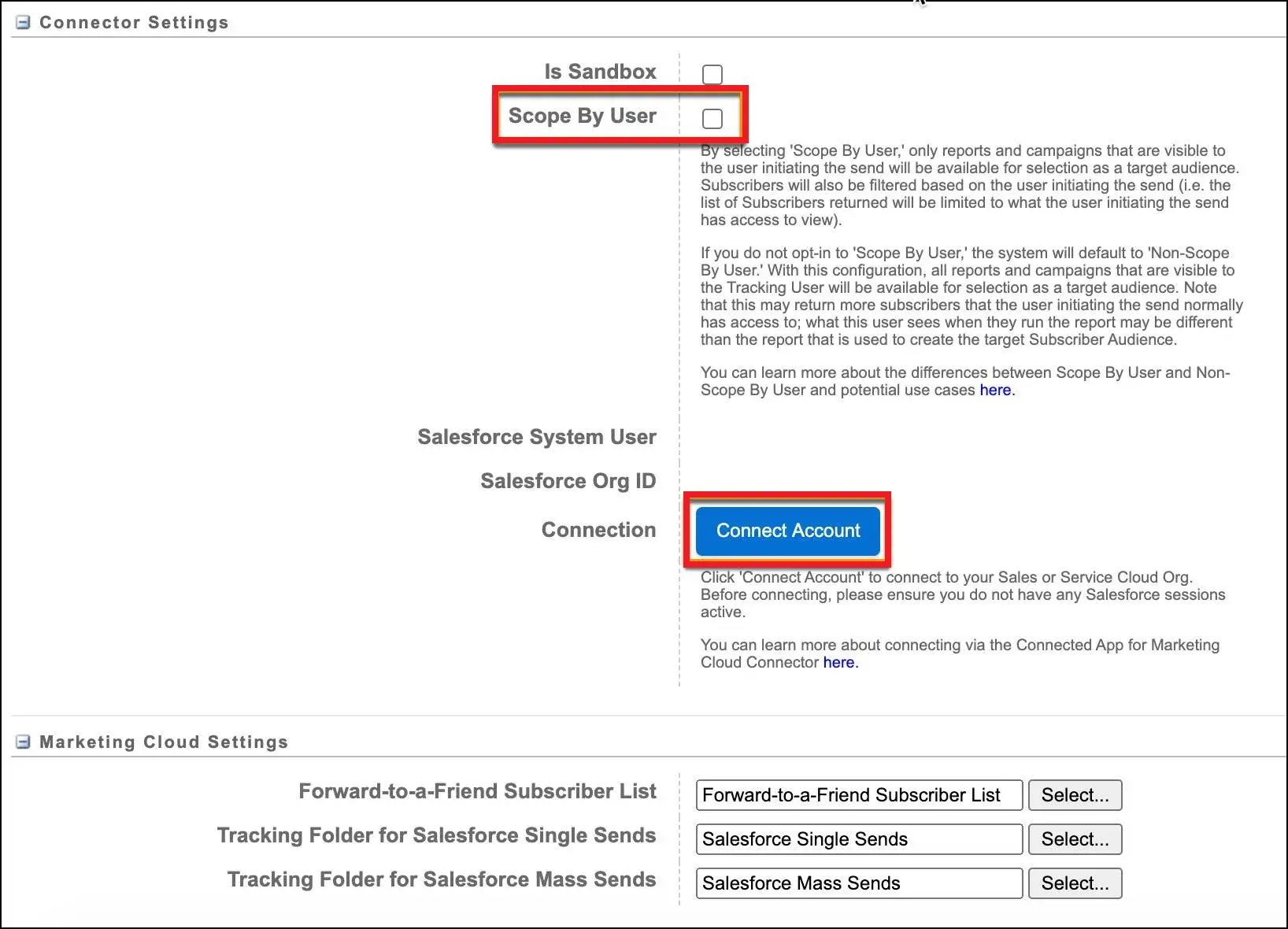 Integrate Marketing Cloud
