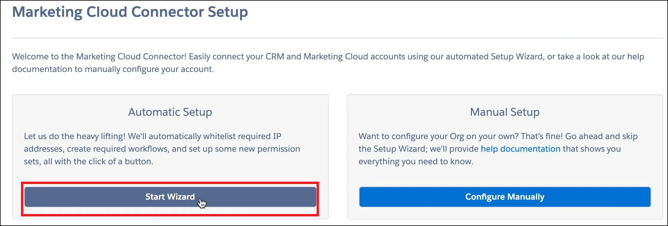 Integrate Marketing Cloud
