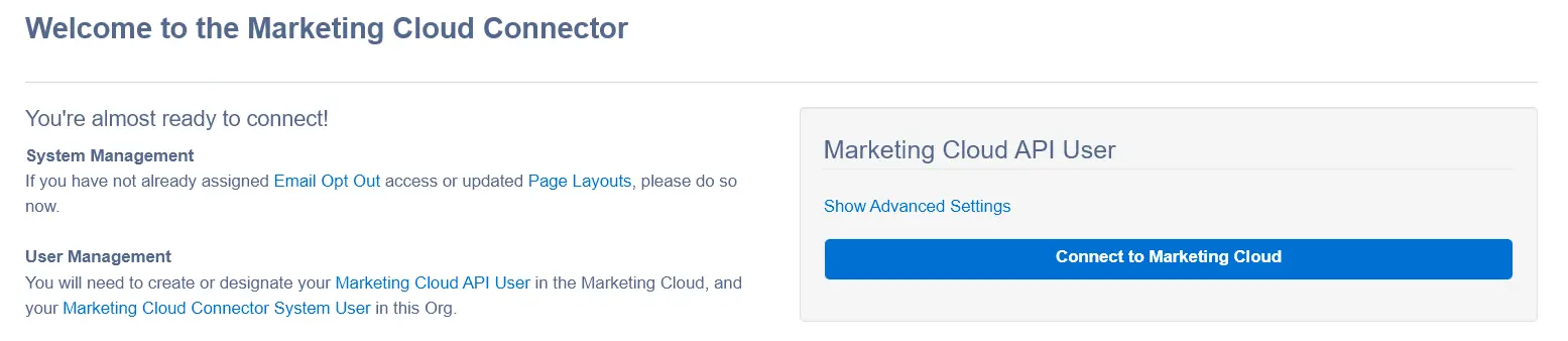 Integrate Marketing Cloud

