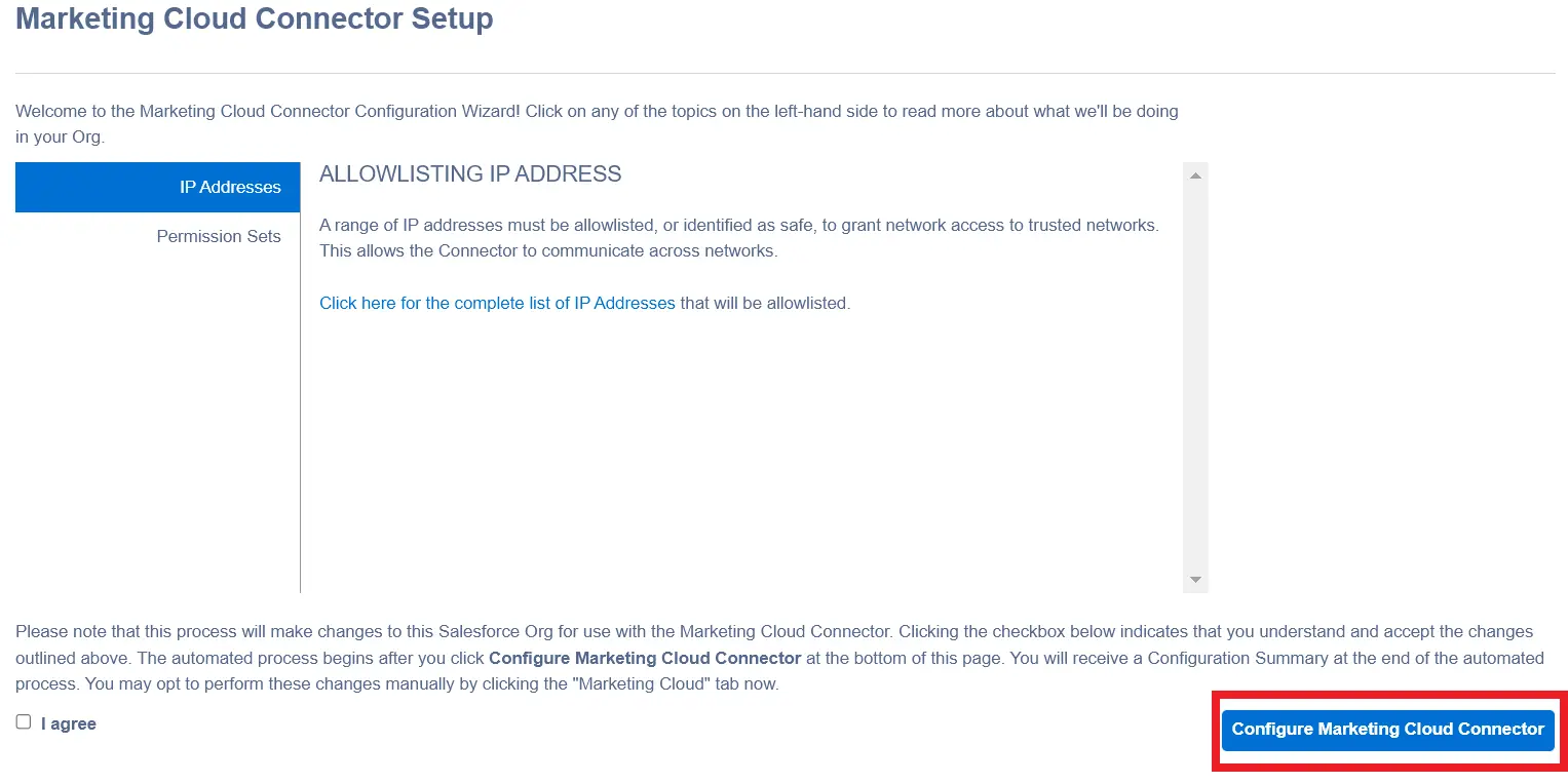 Integrate Marketing Cloud
