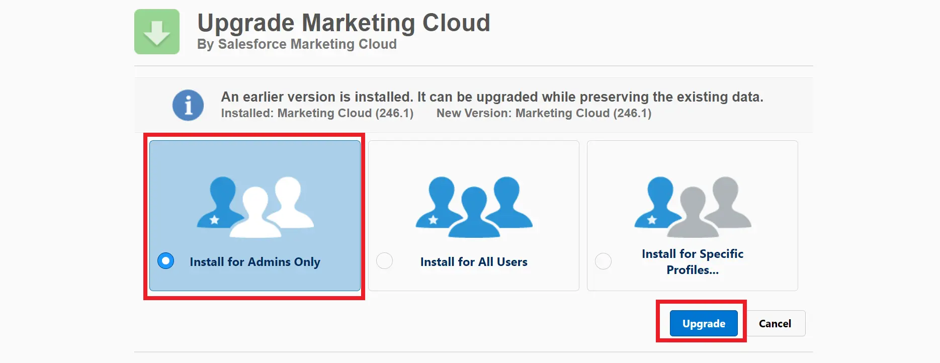 Integrate Salesforce Marketing Cloud