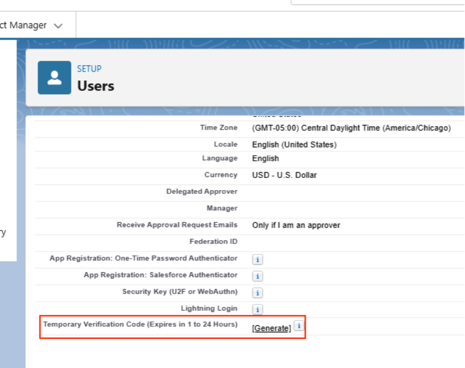 User Detail Page 