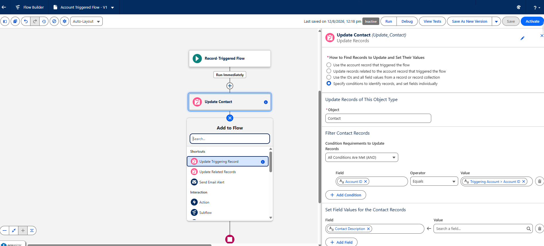 Salesforce Flow Builder Winter '27